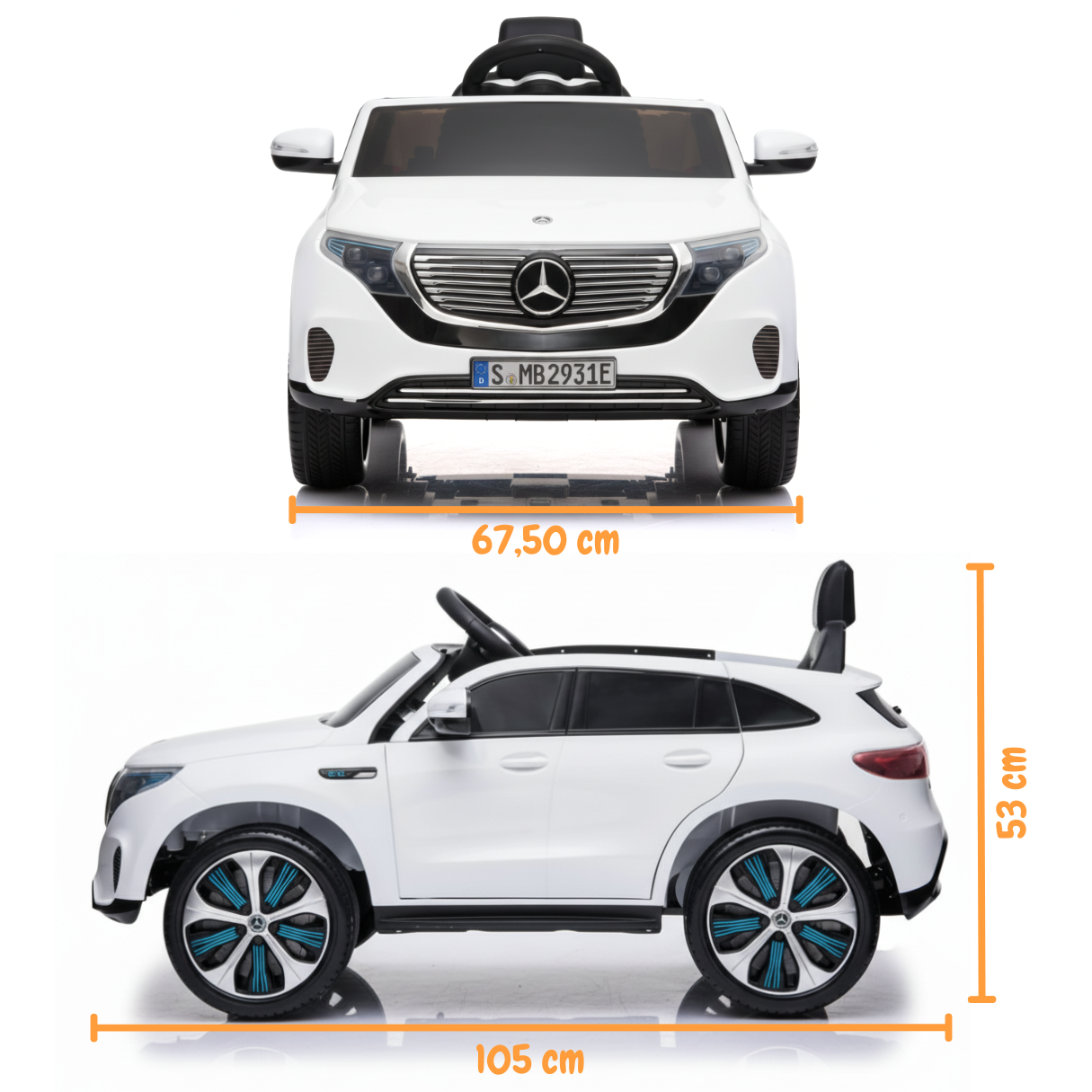 Mercedes-Benz EQC400 - Wit