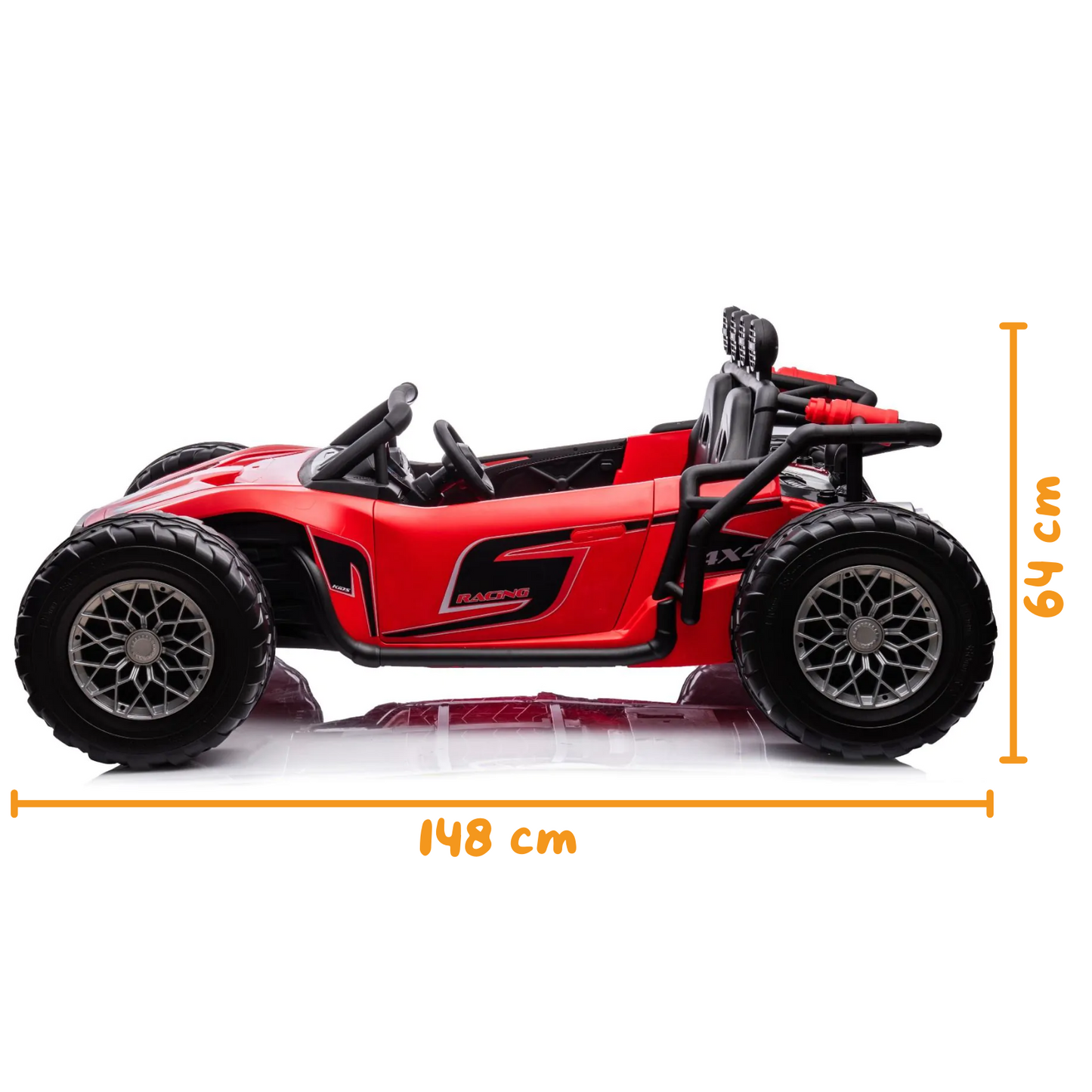 Vrooomy® Mud-Master - Red