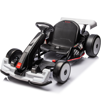 Audi Drift e-Gokart - White