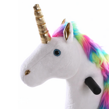 Vrooomy® Mechanische Eenhoorn S - Regenboog