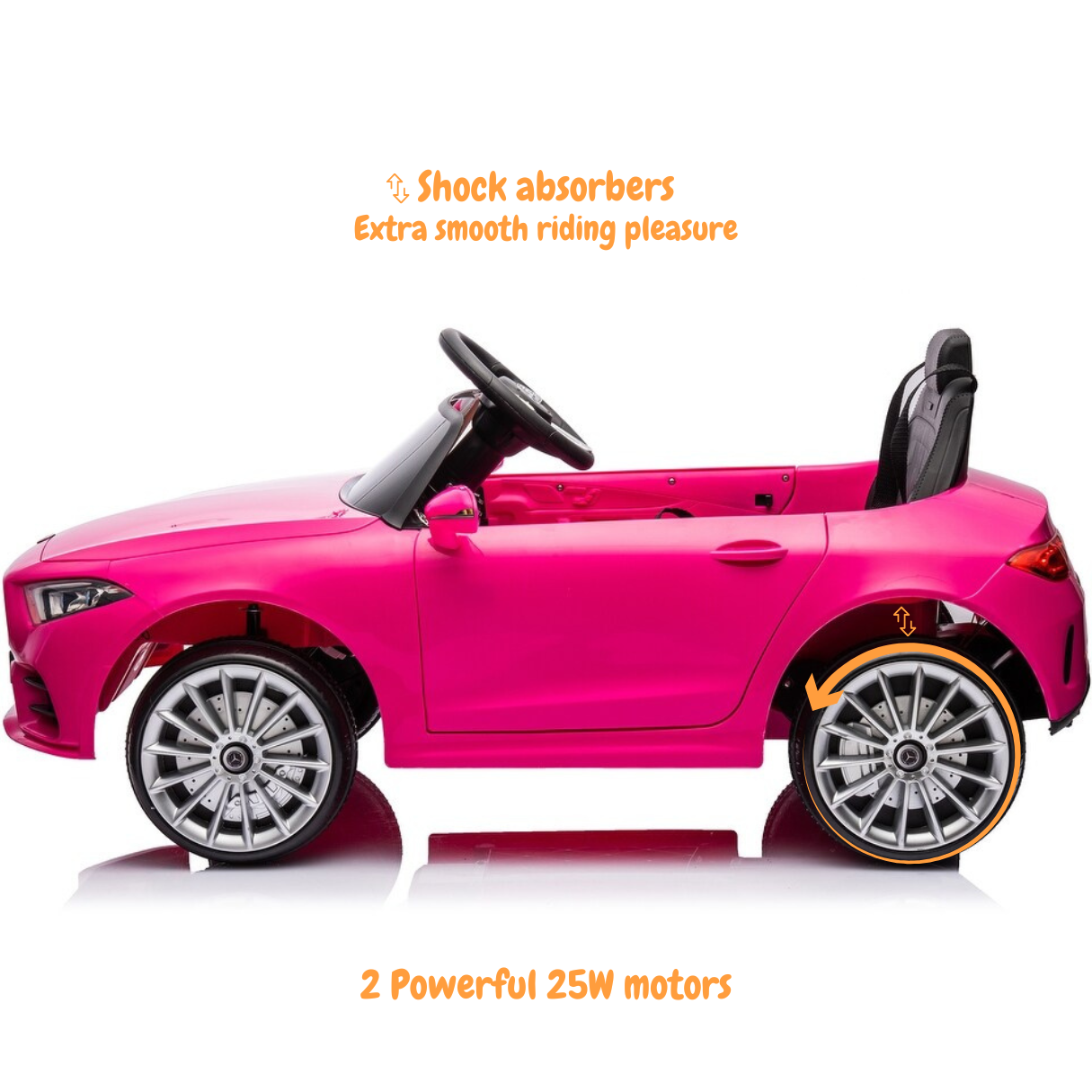 Mercedes-Benz CLS350 - Roze