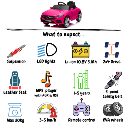 Mercedes-Benz CLS350 - Roze