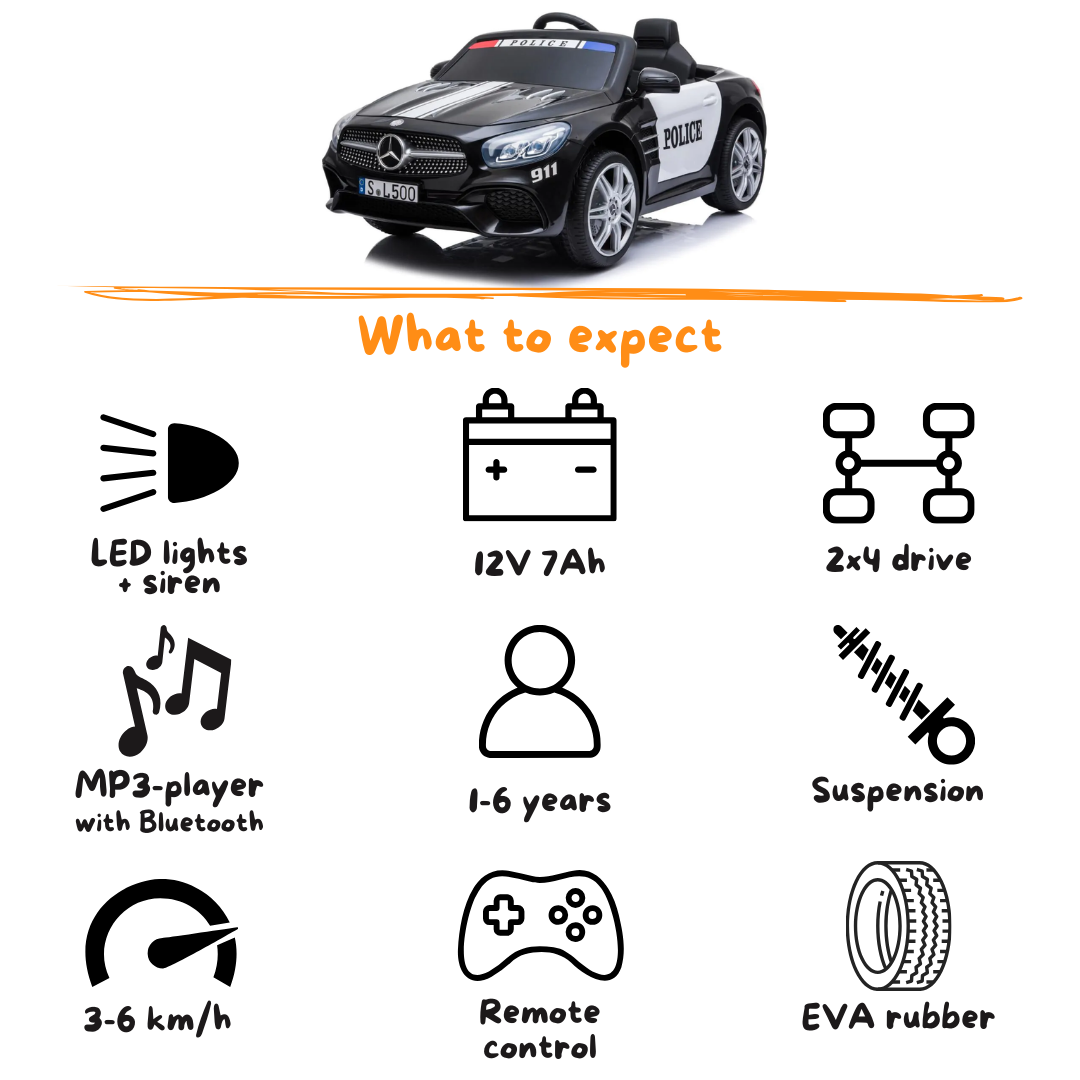 Mercedes-AMG SL500 Police