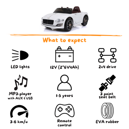 Bentley EXP12 Speed - Wit