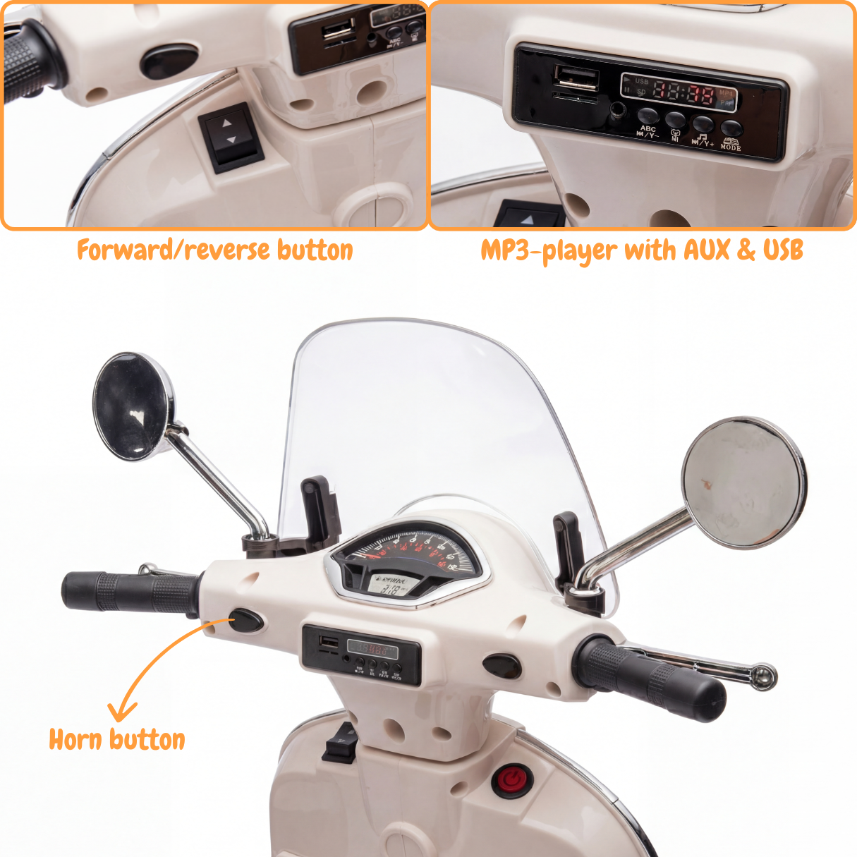 Piaggio Vespa GTS 300 - White