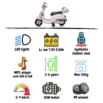 Piaggio Vespa GTS 300 - White