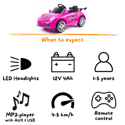 Vrooomy® 911 Turbo S - Roze