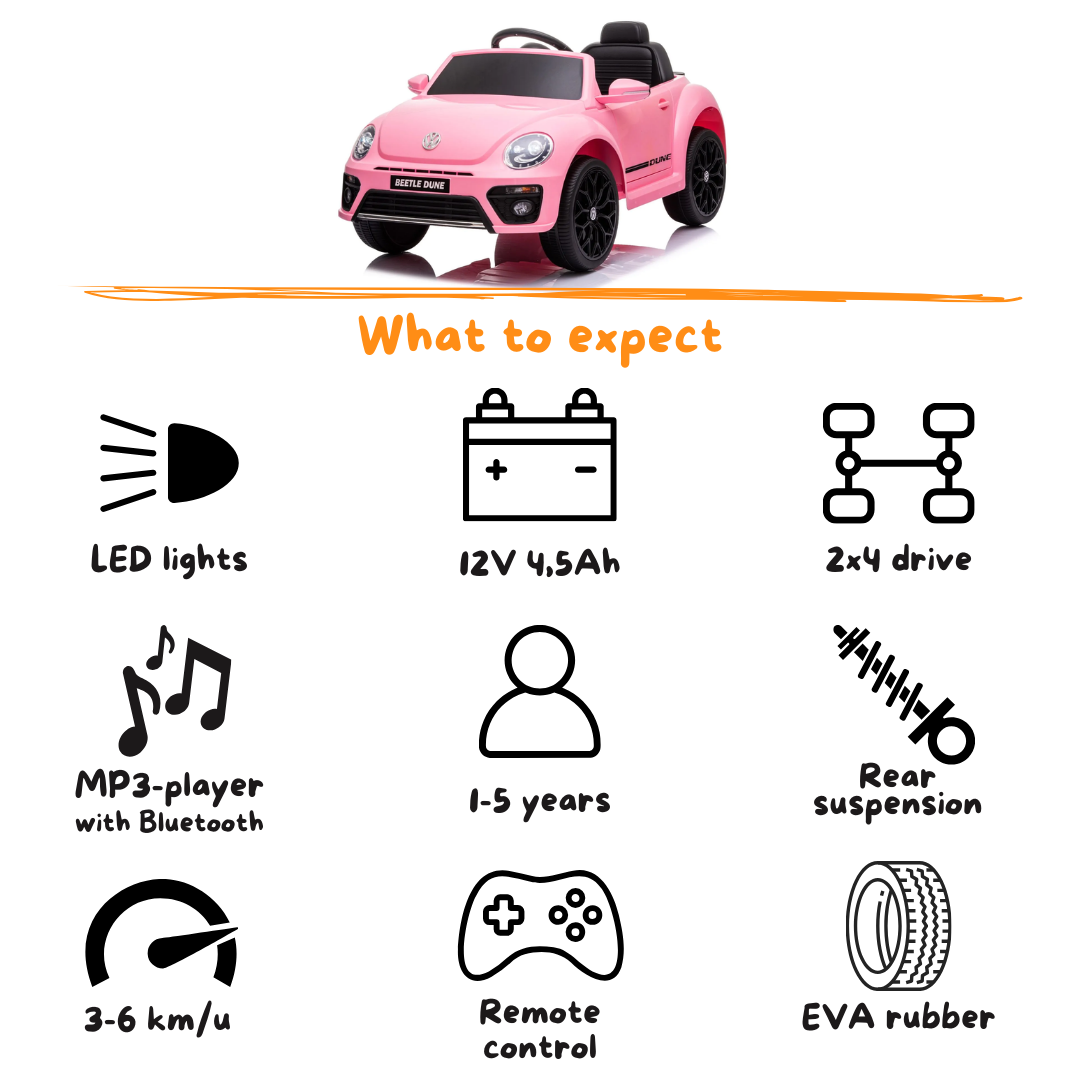 Volkswagen Beetle Dune - Roze