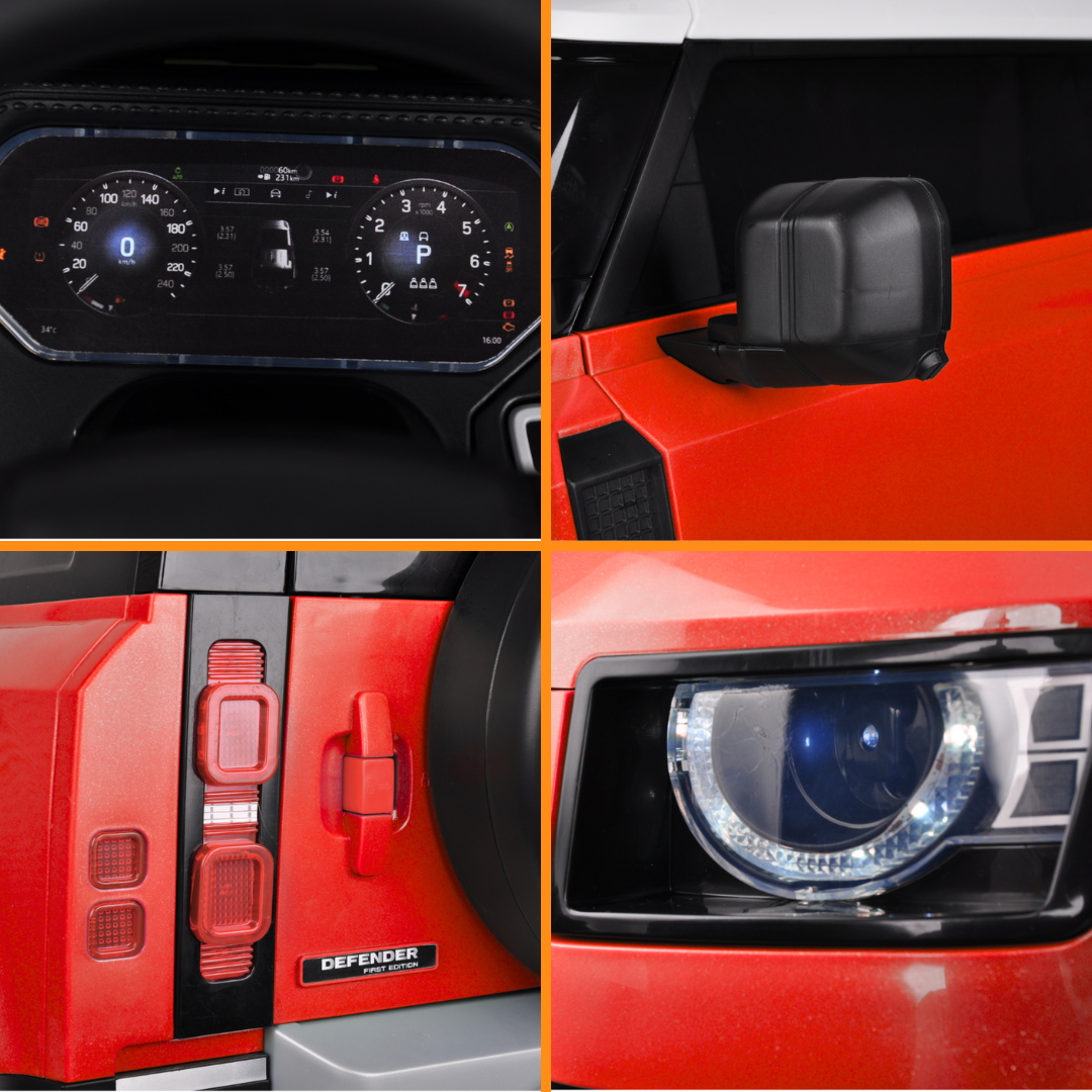 Land Rover Defender 90 - Rood