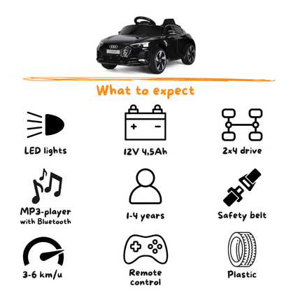 Audi e-Tron GT - Zwart