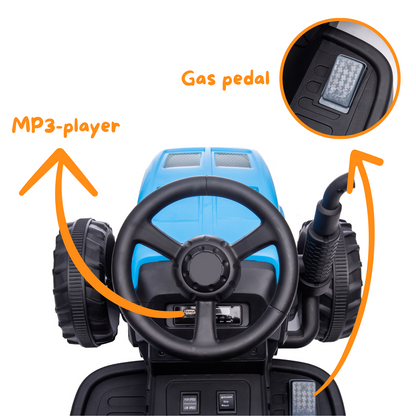 Vrooomy® Tractor T7 - ​​Blue