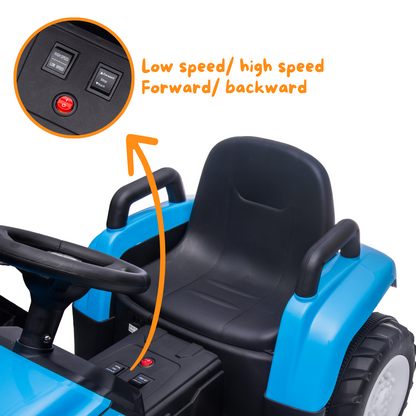 Vrooomy® Tractor T7 - ​​Blue