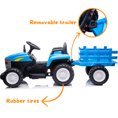 Vrooomy® Tractor T7 - ​​Blue