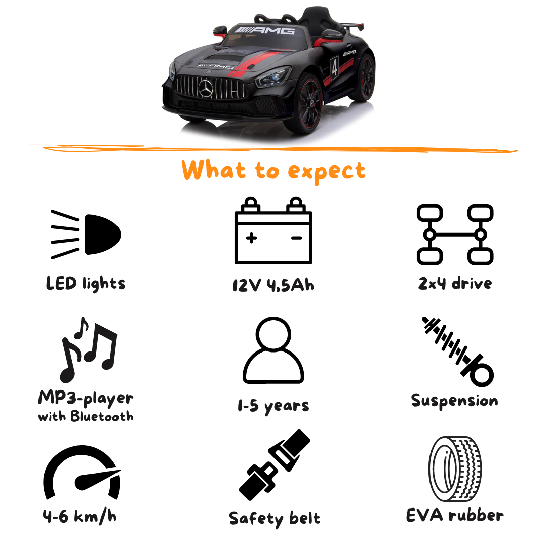 Mercedes-AMG GT4 - Black