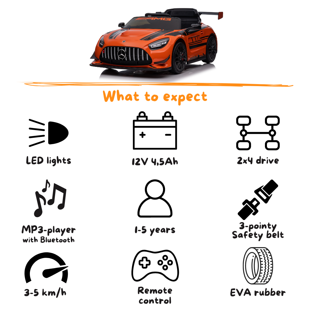 Mercedes-AMG GT3 - Oranje