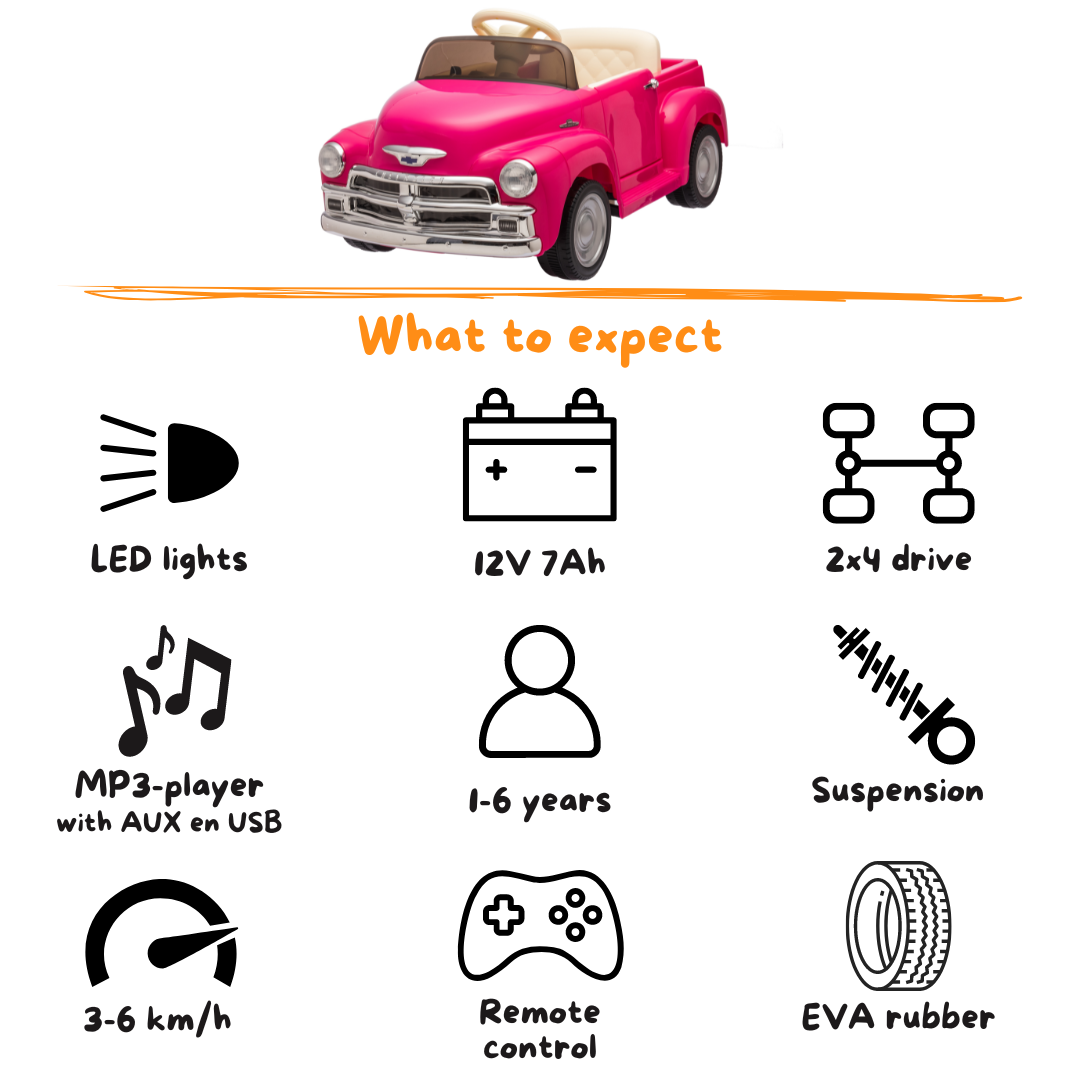 Chevrolet 3100 - Roze