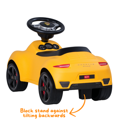 Porsche 911 Turbo S - Geel