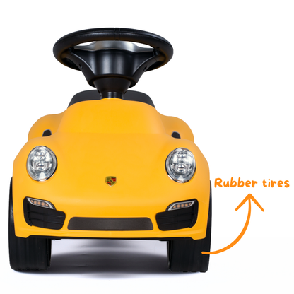 Porsche 911 Turbo S - Geel