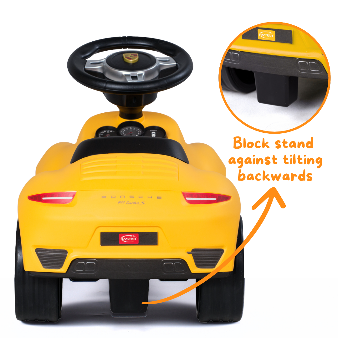 Porsche 911 Turbo S - Geel