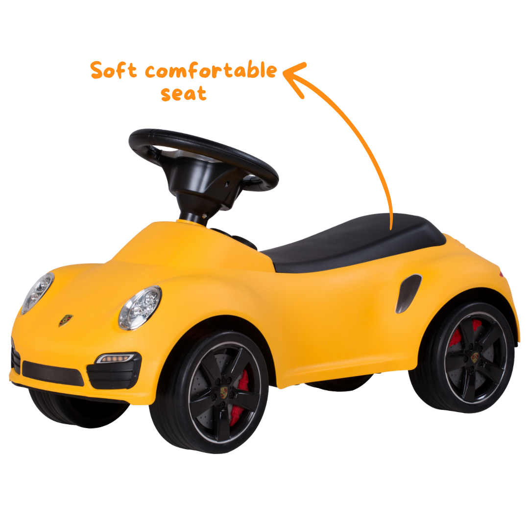 Porsche 911 Turbo S - Geel