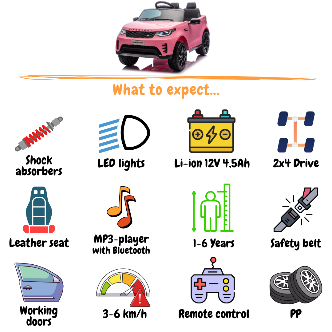 Land Rover Discovery S - Roze