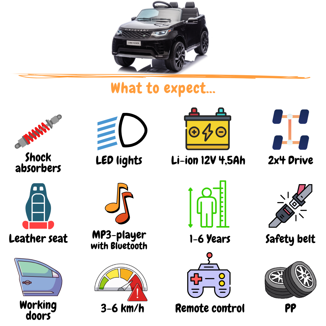 Land Rover Discovery S - Zwart