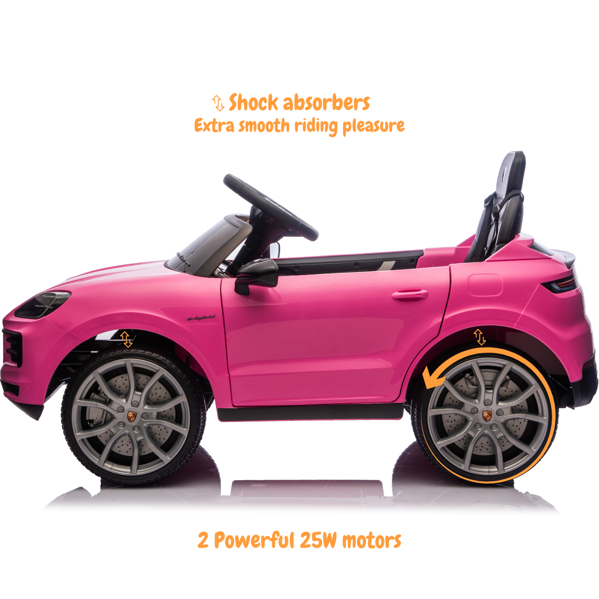 Porsche Cayenne Coupé - Roze