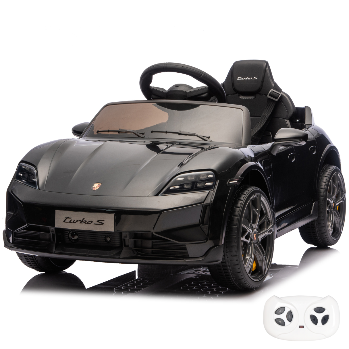 Porsche Taycan Turbo S - Zwart