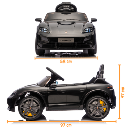 Porsche Taycan Turbo S - Zwart