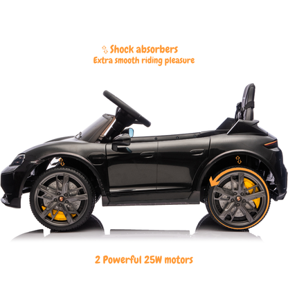 Porsche Taycan Turbo S - Zwart