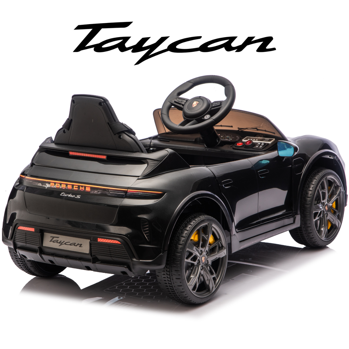 Porsche Taycan Turbo S - Zwart