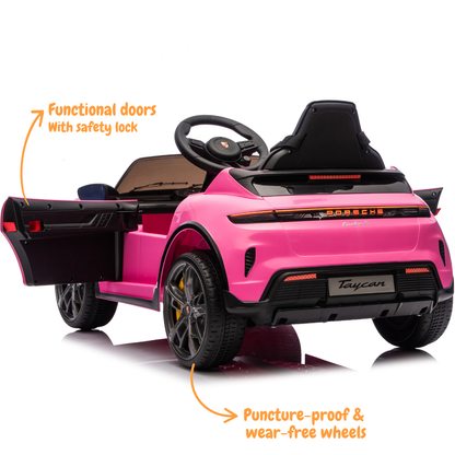 Porsche Taycan Turbo S - Roze