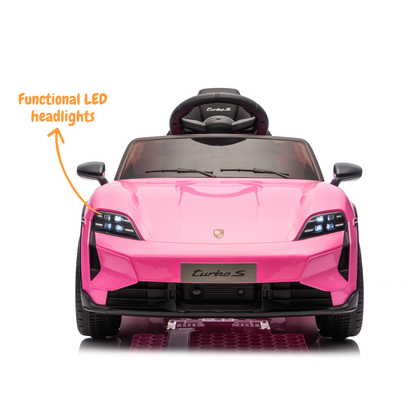 Porsche Taycan Turbo S - Roze