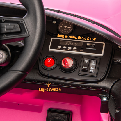 Porsche Taycan Turbo S - Roze