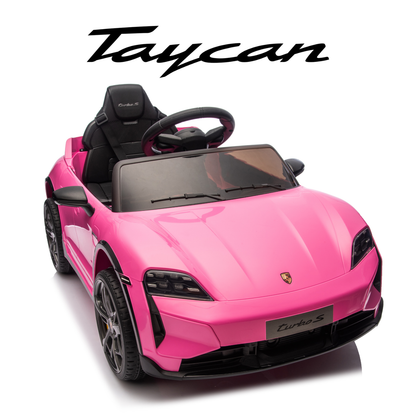 Porsche Taycan Turbo S - Roze
