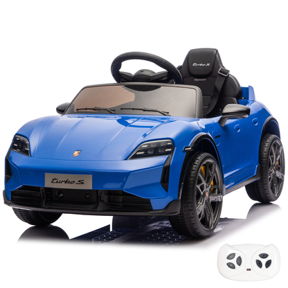 Porsche Taycan Turbo S - Blauw