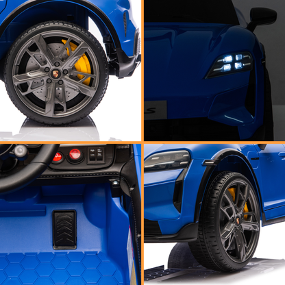 Porsche Taycan Turbo S - Blauw