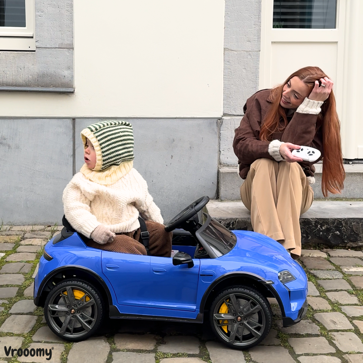 Porsche Taycan Turbo S - Blauw