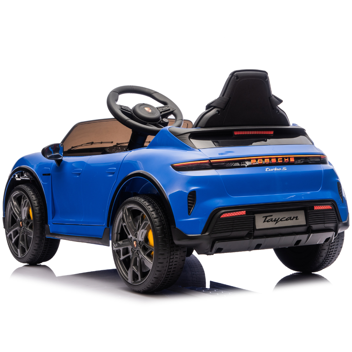 Porsche Taycan Turbo S - Blauw