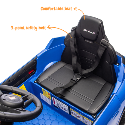 Porsche Taycan Turbo S - Blauw