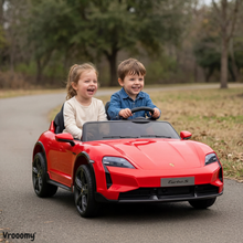 Porsche Taycan Turbo S (2-persoons) - Rood