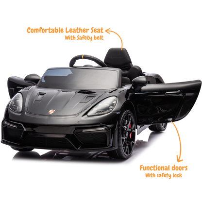 Porsche 718 Spyder RS - Zwart