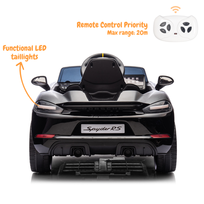 Porsche 718 Spyder RS - Zwart