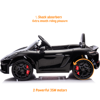 Porsche 718 Spyder RS - Zwart