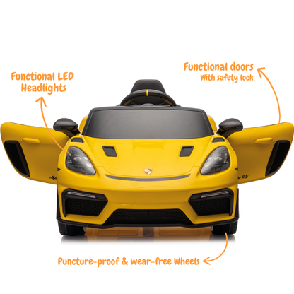 Porsche 718 Spyder RS - Geel