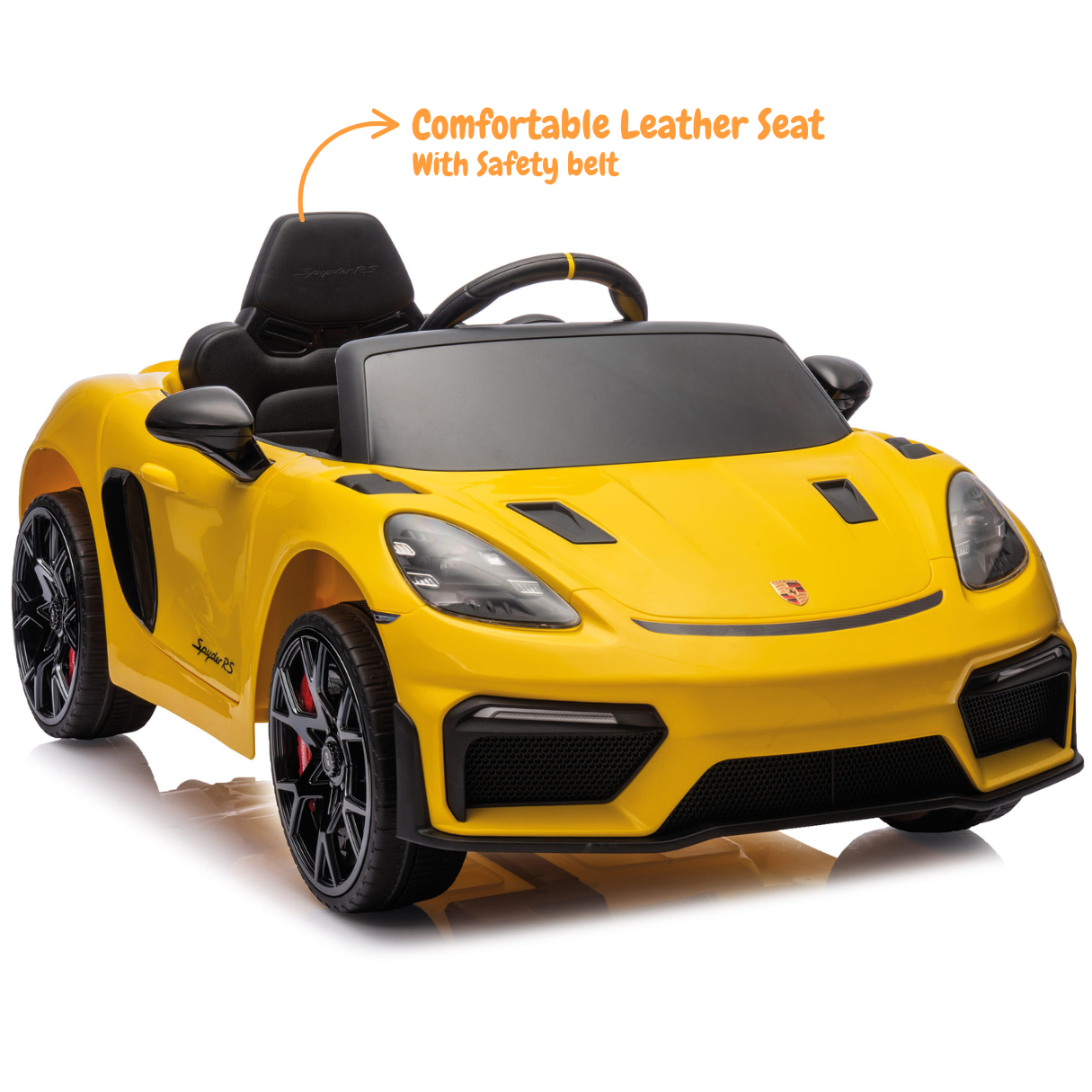 Porsche 718 Spyder RS - Geel