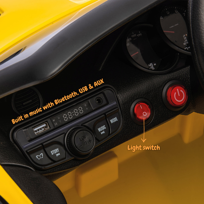 Porsche 718 Spyder RS - Geel