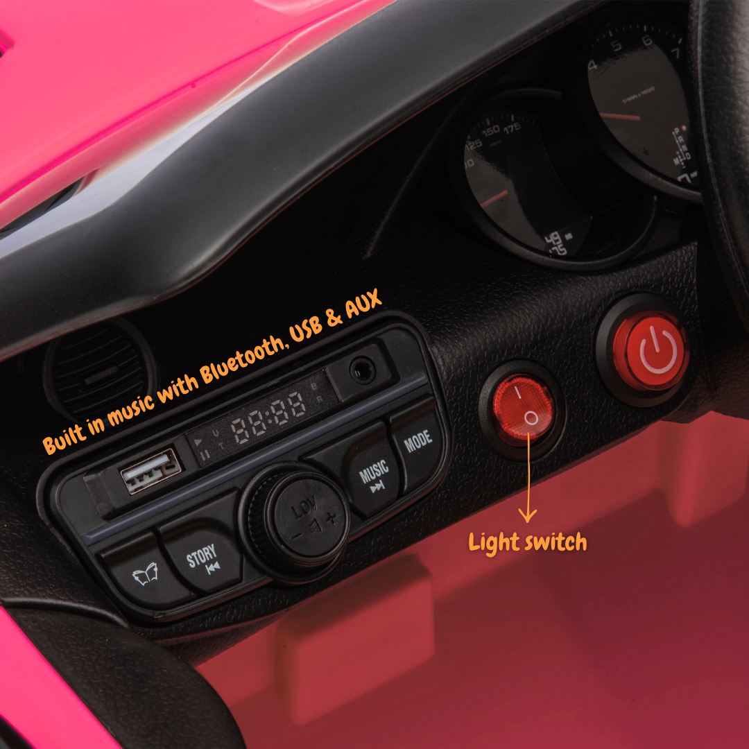 Porsche 718 Spyder RS - Roze