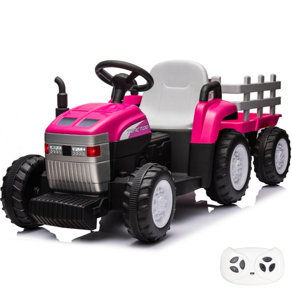 Vrooomy® Tractor T7 - ​​Pink