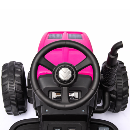 Vrooomy® Tractor T7 - ​​Pink